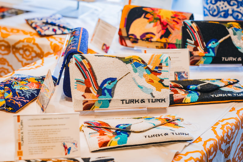 TT-MELLISUGA Hand-Beaded Envelope Clutch-White-style2