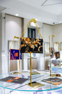 TT-ELEGANT BAROQUE Hand-Beaded Envelope Clutch