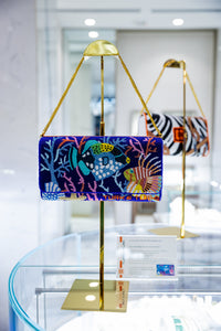 TT-SEA LIFE Hand-Beaded Envelope Clutch-style2