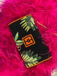 TT-FLAMINGO Hand Beaded Clutch-style2