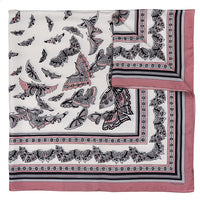 TTLE  BUTTERFLY GARDEN SCARF - TURK & TURK