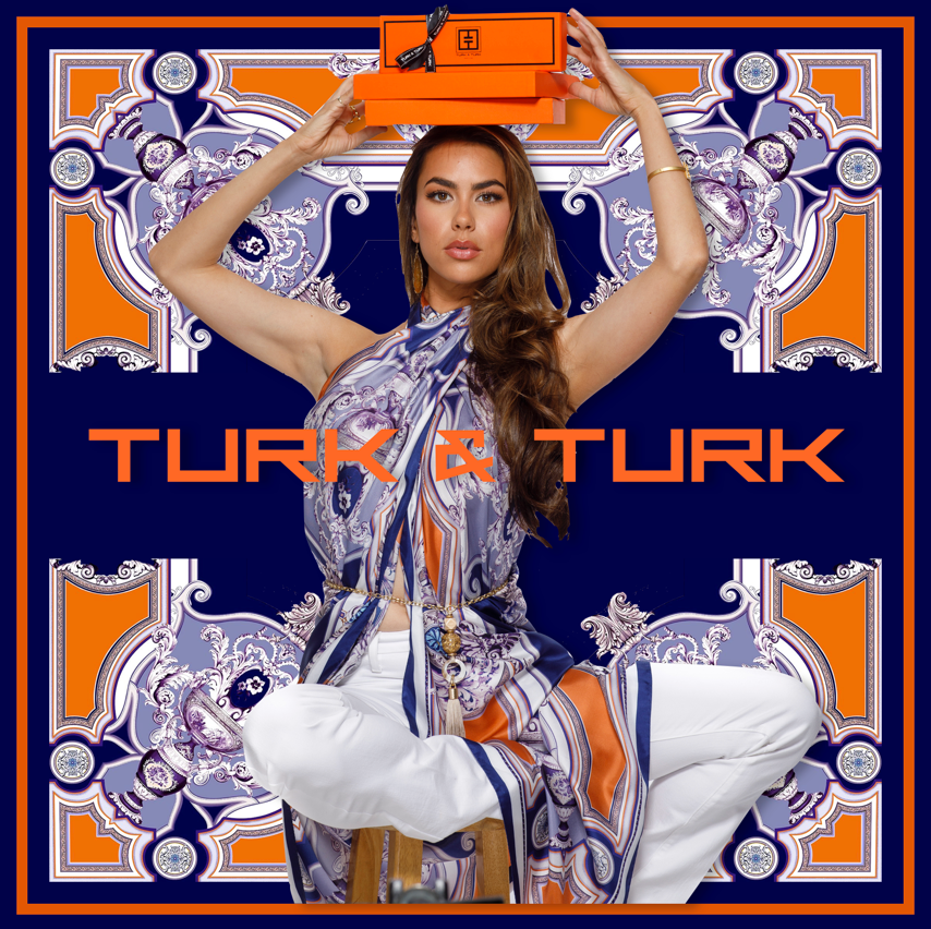 TTLE CEILING OF VERSAILLES SCARF - TURK & TURK